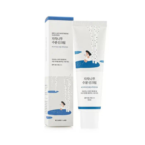 کرم ضد آفتاب مرطوب کننده راندلب Round Lab مدل birch juice