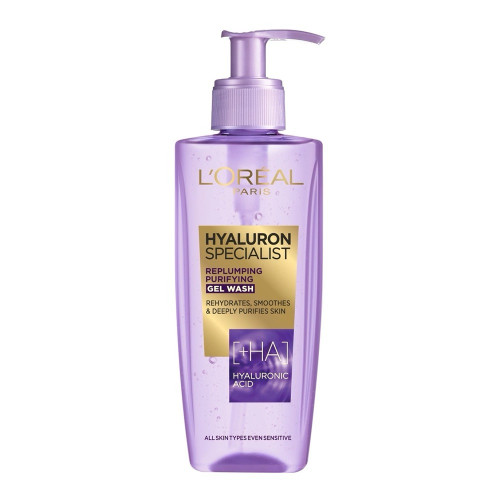 ژل شستشوی هیالورونیک اسید لورال LOREAL HYALURON EXPERT