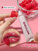 لیپ گلاس تیوپی میوه ای شیگلم | Sheglam Crystal Glaze Moisturizing Lip Care رنگ BERRY SMOOTHIE