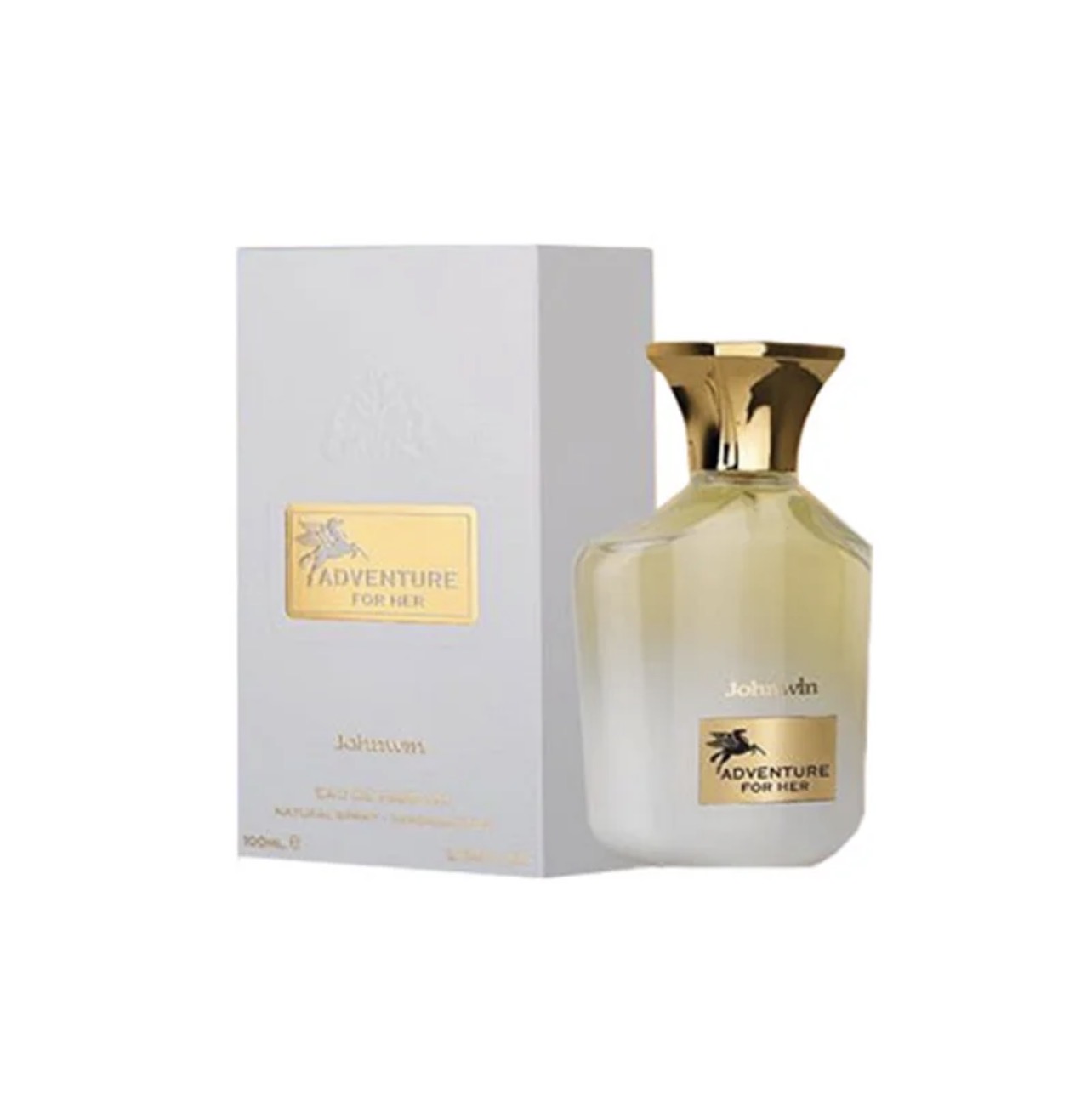 عطر ادکلن زنانه جانوین - جکوینز کرید اونتوس سفید (Johnwin - Jackwins Creed Aventus for Her) حجم 100 میل