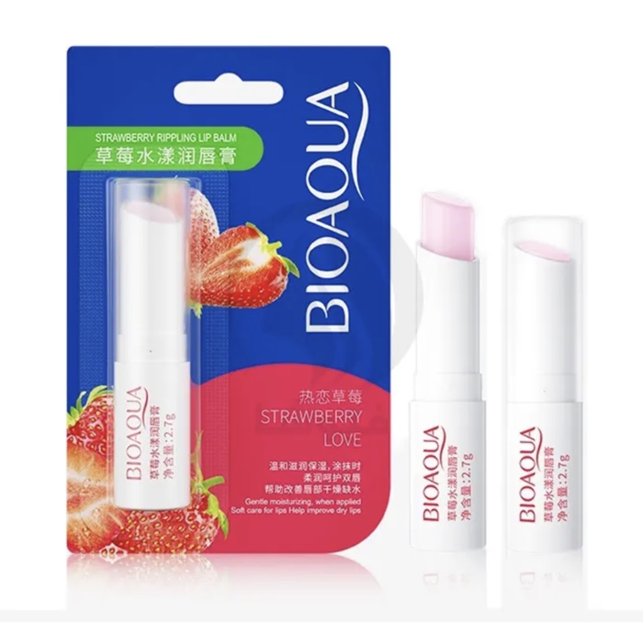 بالم لب توت فرنگی بیوآکوا