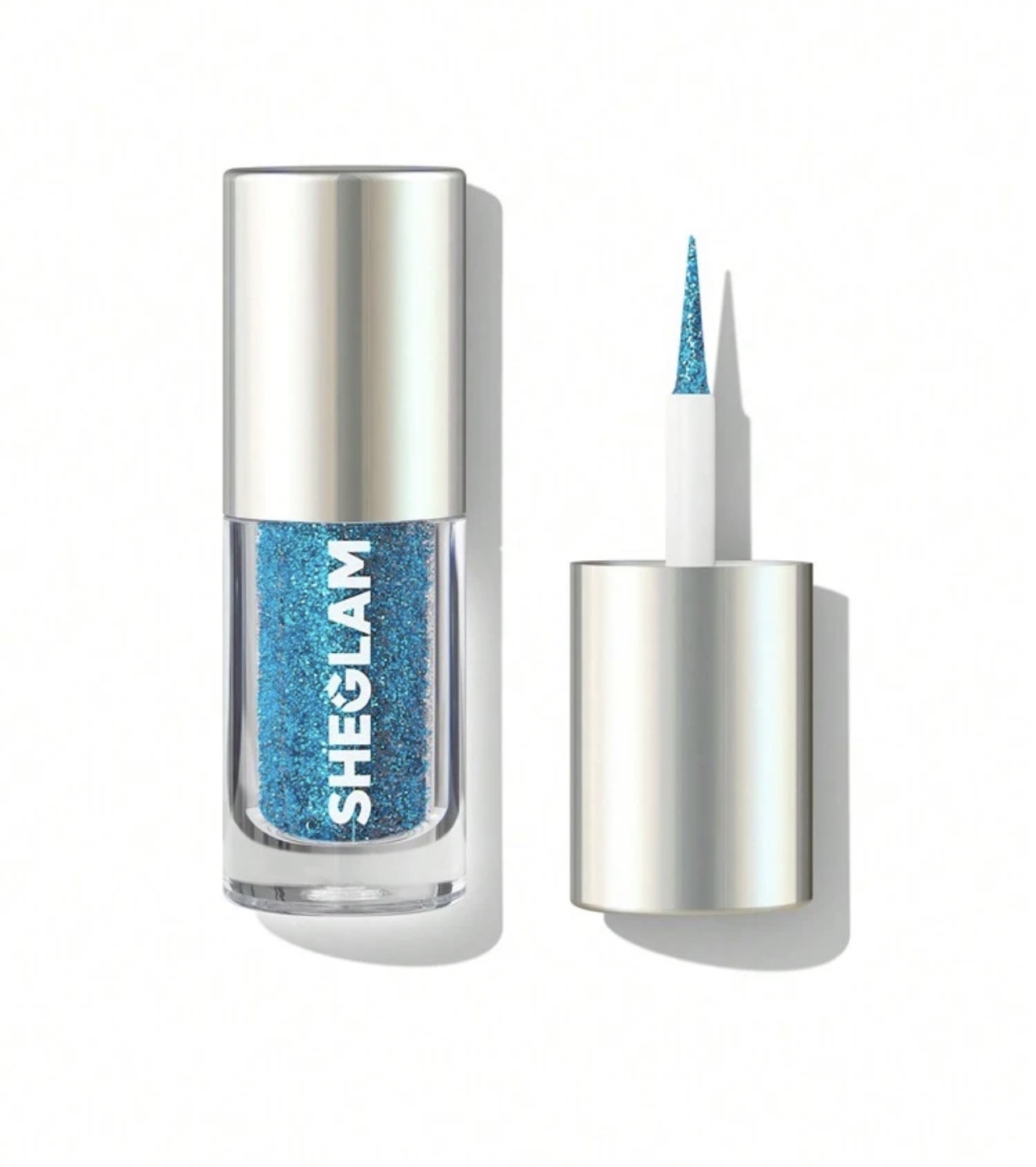 خط چشم گلیتری شیگلم رنگ آبی