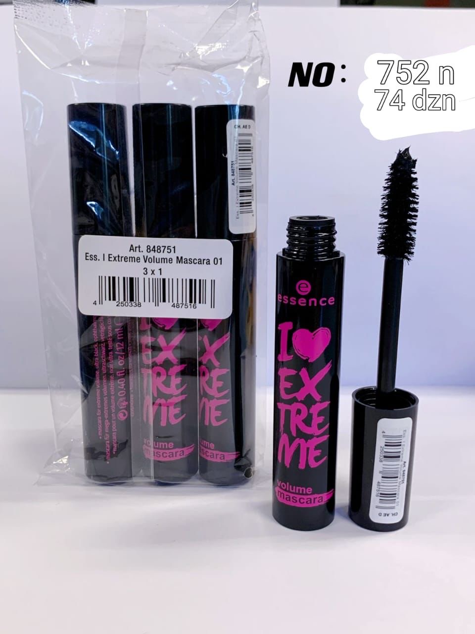 ریمل اسنس، مشکی، پرپشت کننده و حجم دهنده مژه