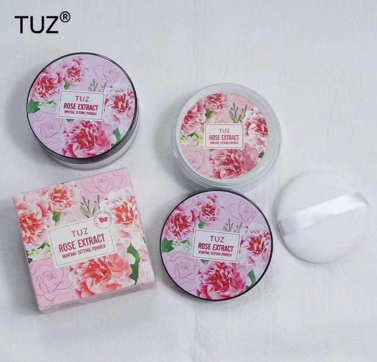 پودر فیکس ارایش توز  TUZ ROSE EXTRACT