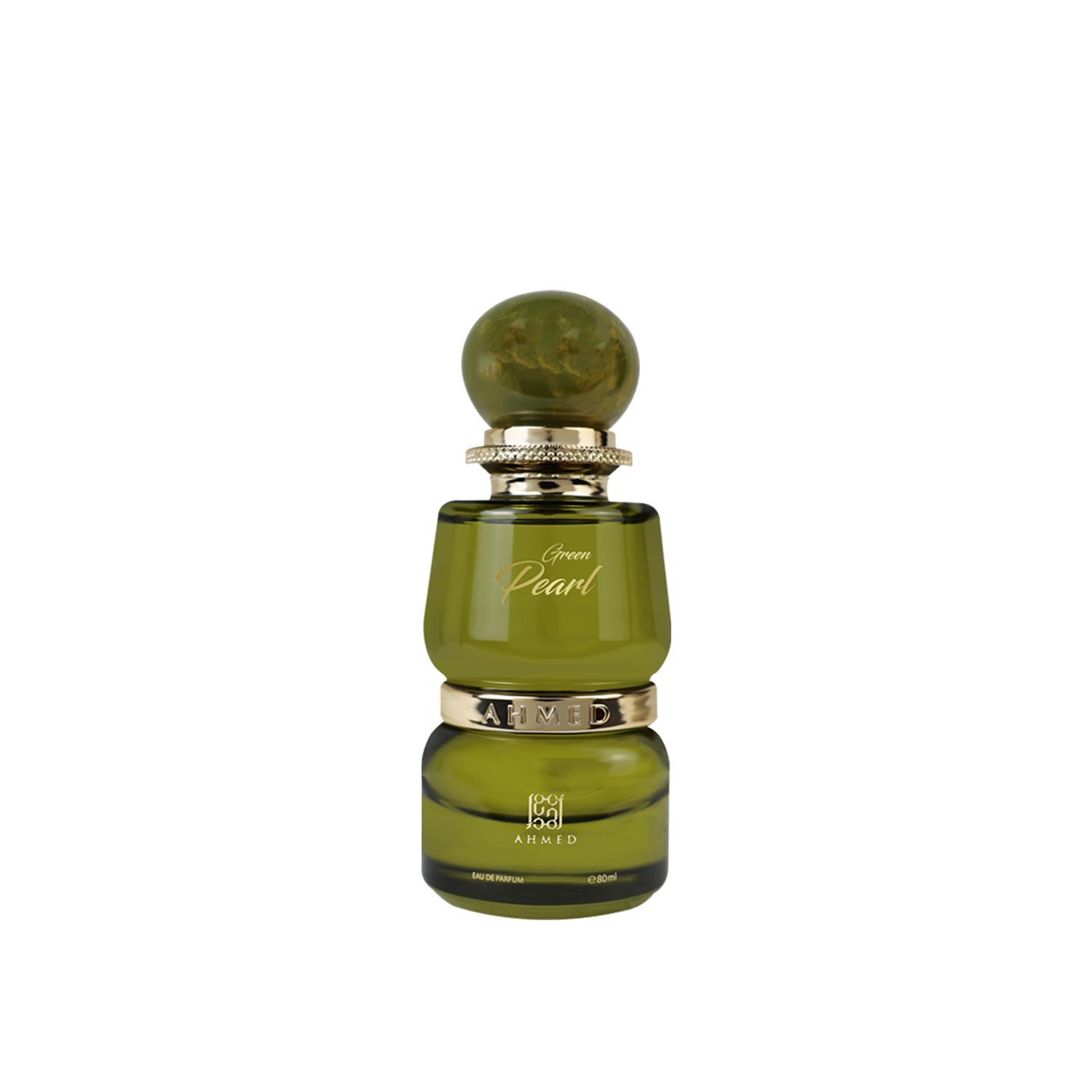 عطر ادوپرفیوم زنانه گرین پرل احمد المغربی حجم ۸۰ میل