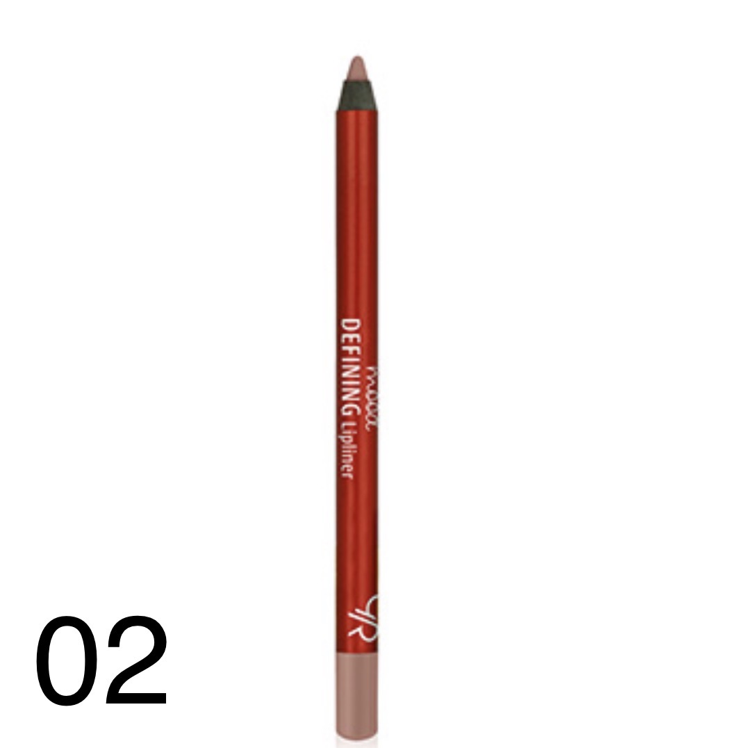 مداد لب گلدن رز مدل Mood Defining Lipliner شماره ۰۲وزن 1.6 گرم