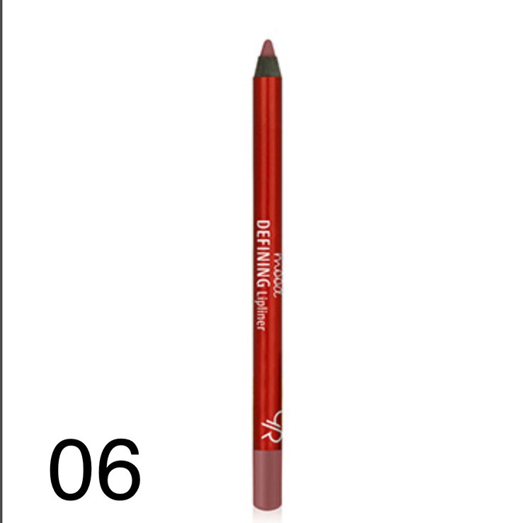 مداد لب گلدن رز مدل Mood Defining Lipliner شماره ۰۶وزن 1.6 گرم