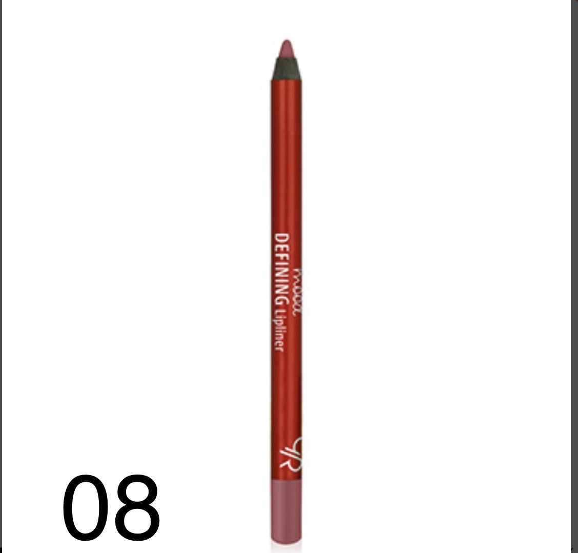 مداد لب گلدن رز مدل Mood Defining Lipliner شماره 08وزن 1.6 گرم