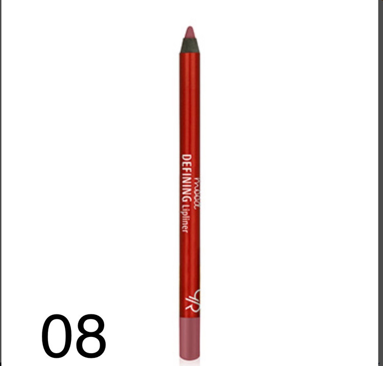 مداد لب گلدن رز مدل Mood Defining Lipliner شماره 08وزن 1.6 گرم