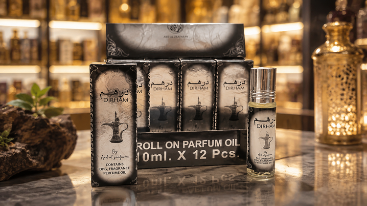 عطر رولی روغنی درهم ۱۰ میل شرکت ارض الزعفران