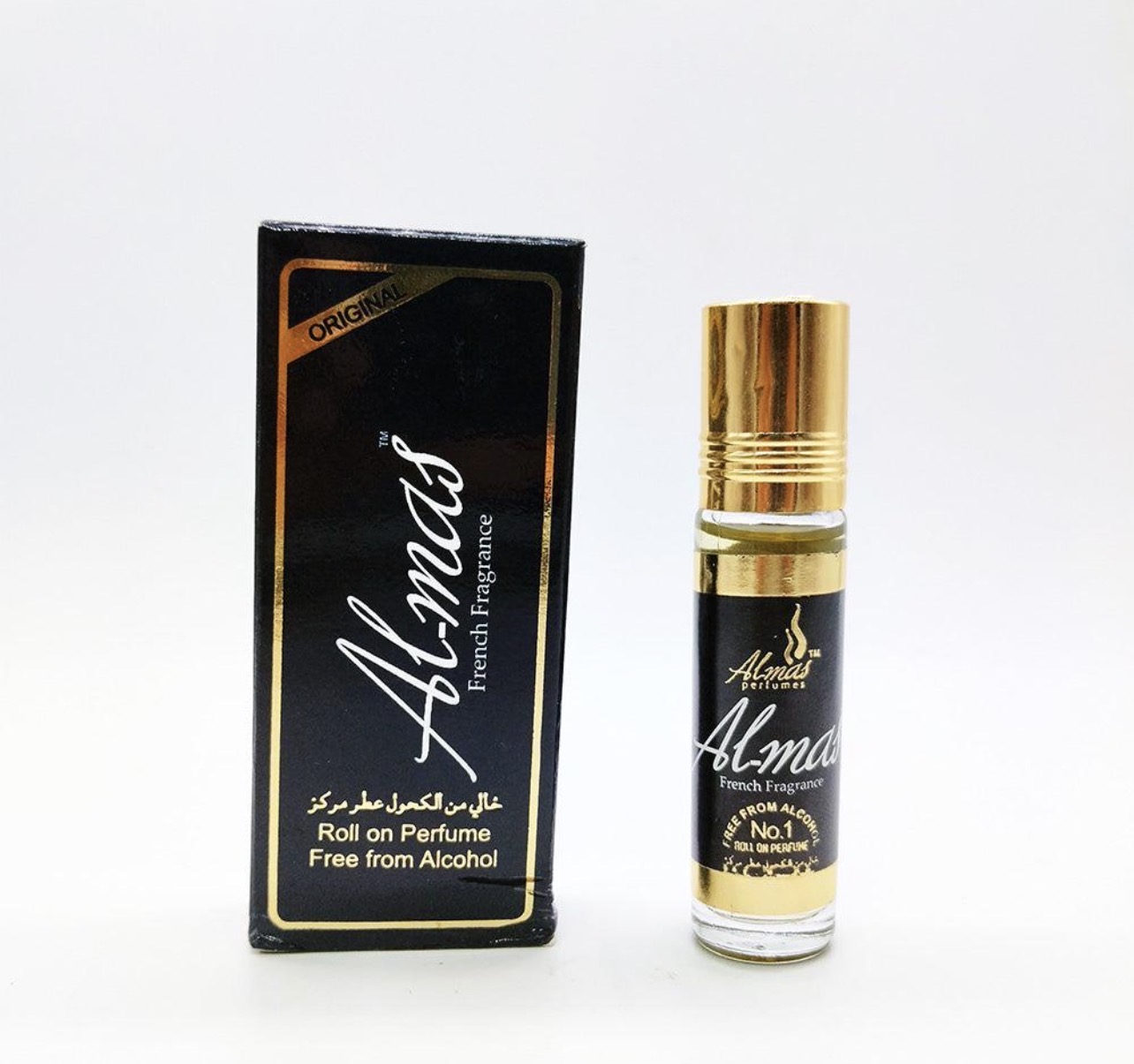 عطر رولی روغنی الماس مشکی ۶ میل