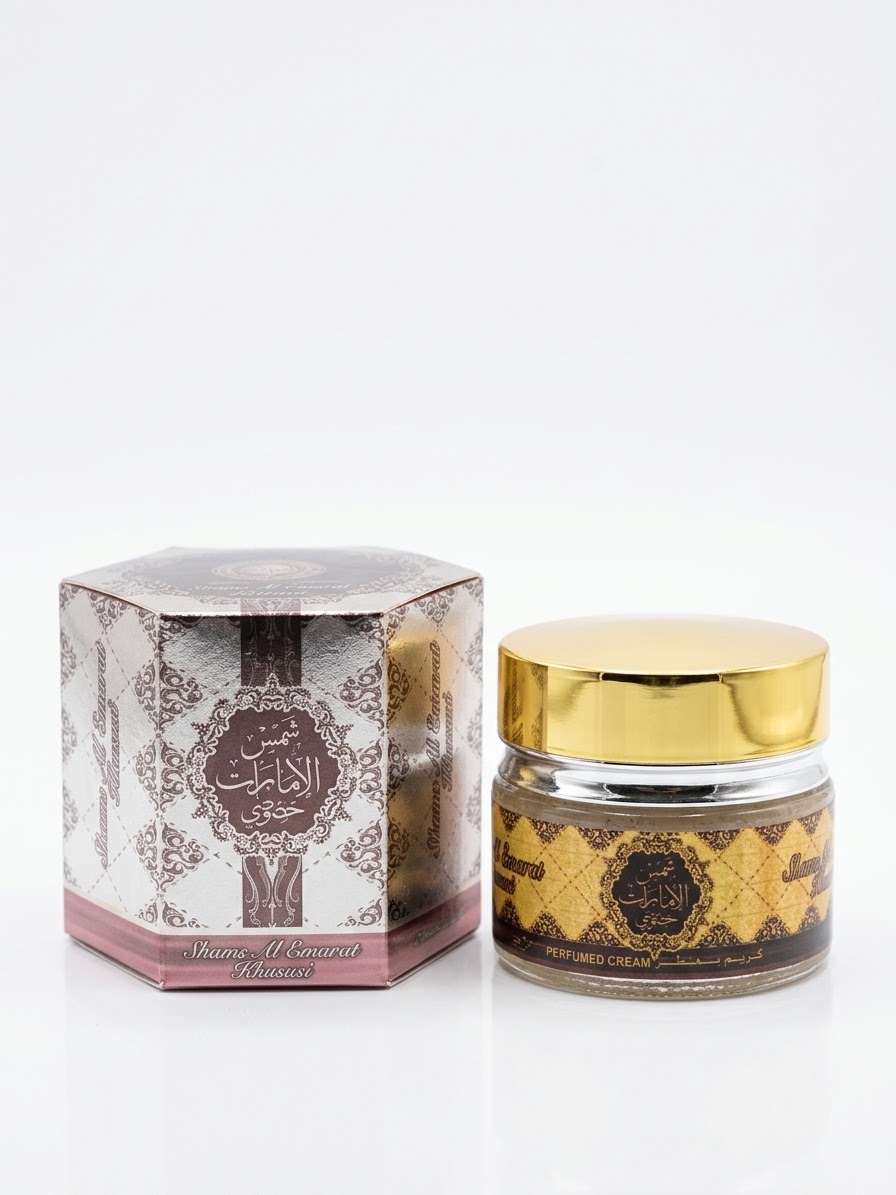 مخمریه ، عطر جامد شمس الامارات خصوصی ۲۰ گرم ارض الزعفران