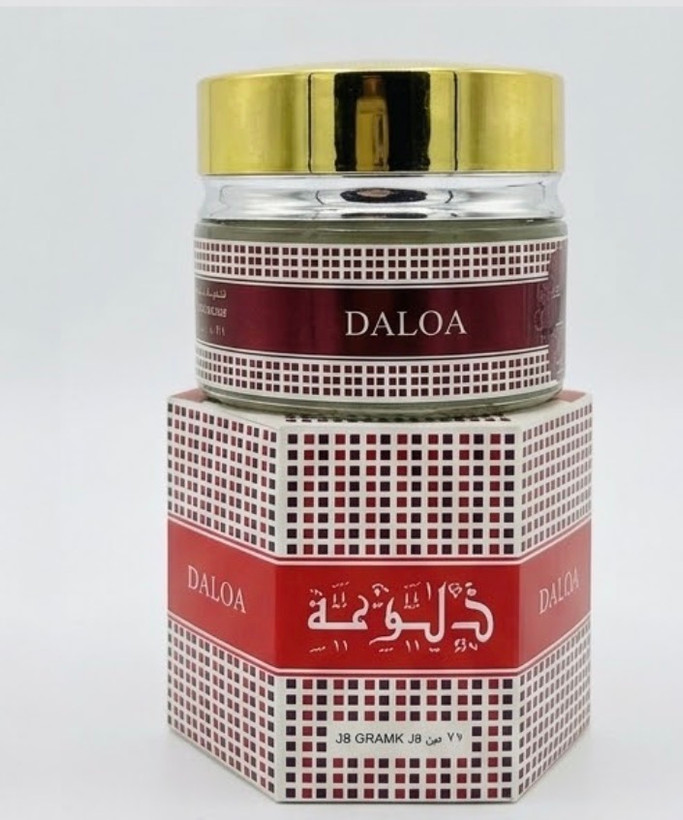 مخمریه عطر جامد رایحه دلوعه ارض الزعفران ۲۰ گرم