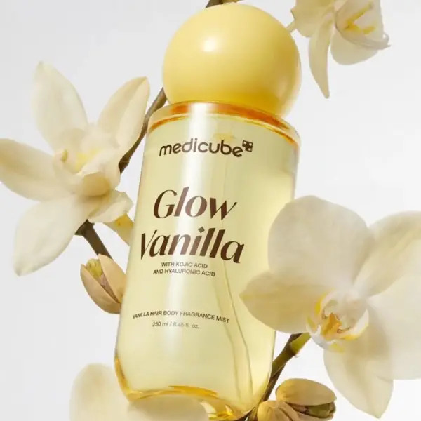میست خوشبوکننده مو و بدن مدی کیوب (مدل Glow Vanilla)
