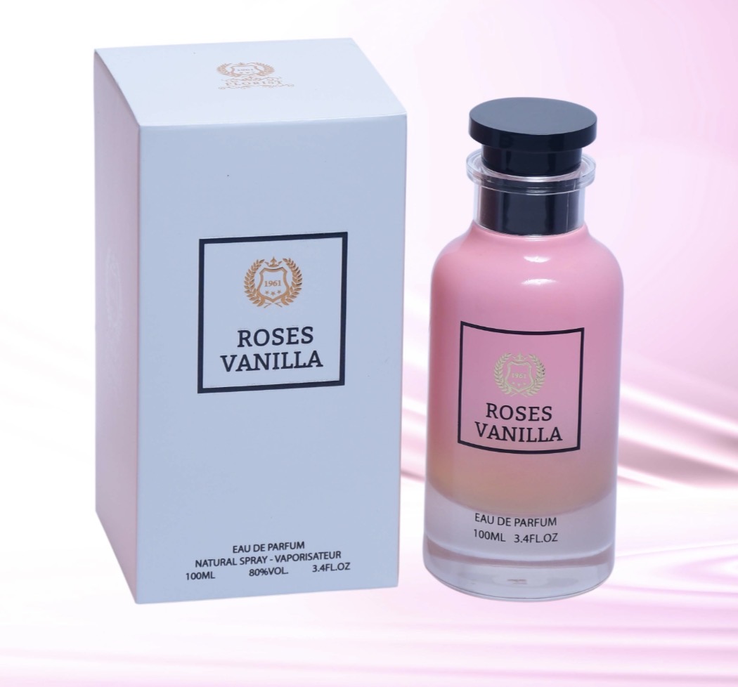 عطر ادکلن رز وانیلا ۱۰۰ میل شرکت ارض الخیام